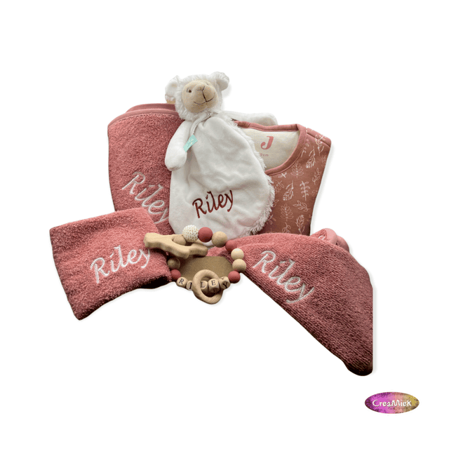 gepersionaliseerde giftbox kraamcadeau