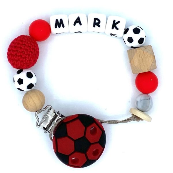 Speenkoord met naam Rood